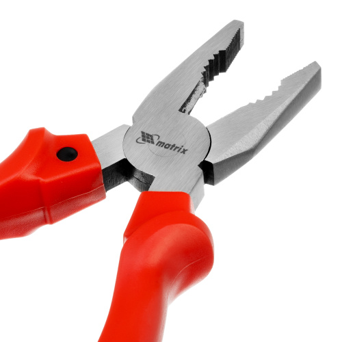 Плоскогубцы комбинированные Standard, 180 мм, шлифованные, пластмассовые рукоятки Matrix по ценам производителя в Екатеринбурге с доставкой по всей России