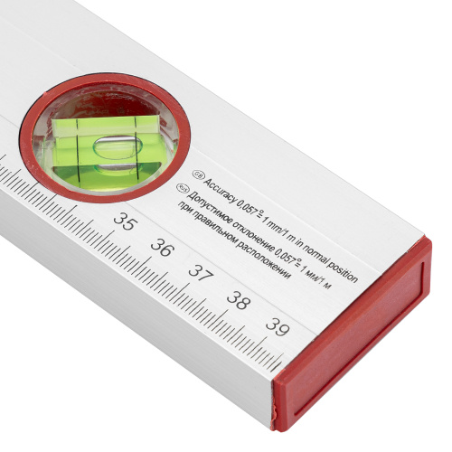 Уровень алюминиевый, 400 мм, 3 глазка, линейка Sparta по ценам производителя в Екатеринбурге с доставкой по всей России