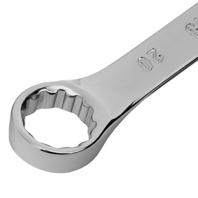 Ключ комбинированный, 20 мм, CrV, полированный хром Matrix по ценам производителя в Екатеринбурге с доставкой по всей России