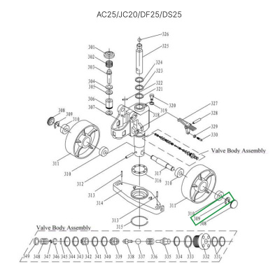Стопорное кольцо крепления рулевых колес для гидравлических тележек AC25, DF25, JC20, AC30 по ценам производителя в Екатеринбурге с доставкой по всей России