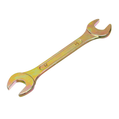 Набор ключей рожковых 6-17 мм, 6 шт, желтый цинк Сибртех по ценам производителя в Екатеринбурге с доставкой по всей России