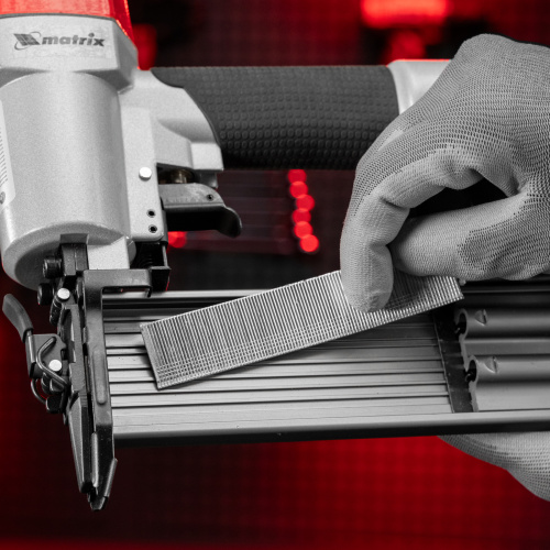 Гвозди для пневматического нейлера, длина 25 мм, ширина 1.25 мм, толщина 1 мм, 5000 шт Matrix по ценам производителя в Екатеринбурге с доставкой по всей России