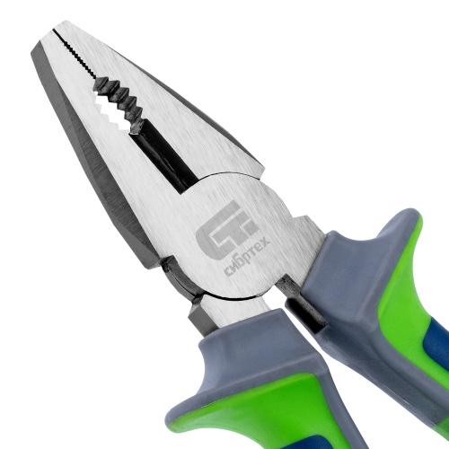 Плоскогубцы комбинированные, 200 мм, фосфатирование, трехкомпонентные рукоятки Сибртех по ценам производителя в Екатеринбурге с доставкой по всей России