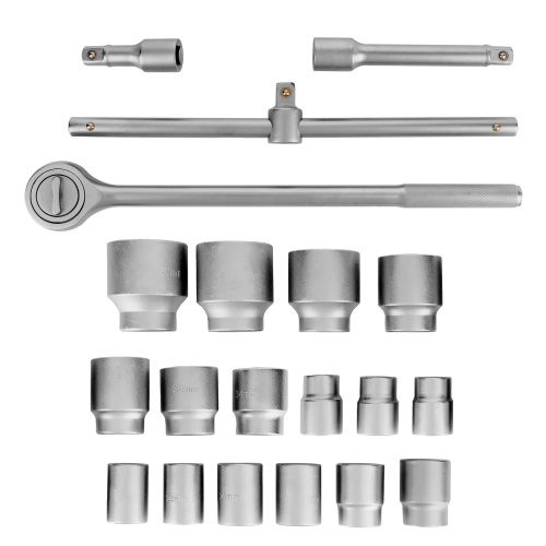 Набор торцевых головок 3/4", головки 19 х 50 мм, 20 предметов, в метал. боксе Matrix по ценам производителя в Екатеринбурге с доставкой по всей России