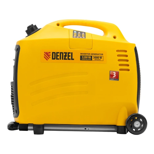 Генератор инверторный GT-3200iSE, 3.2 кВт, 230 В, бак 6 л, закрытый корпус, электростартер Denzel по ценам производителя в Екатеринбурге с доставкой по всей России
