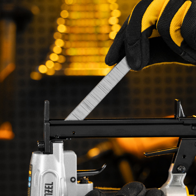 Скобы 21GA для пнев. степл., 14мм, шир. - 0,95мм, тол. - 0,6мм, шир. скобы - 12,8мм, 5000шт Denzel по ценам производителя в Екатеринбурге с доставкой по всей России