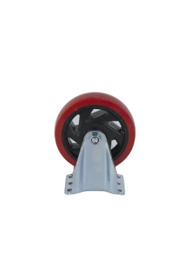 Колесо неповоротное усиленное полиуретан FCM 55 125 мм по ценам производителя в Екатеринбурге с доставкой по всей России