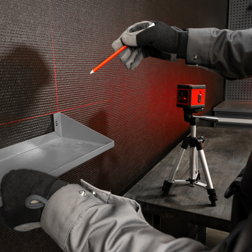 Лазерный уровень XQB RED Pro SET, 10 м, красный луч, батарейки, штатив MTX по ценам производителя в Екатеринбурге с доставкой по всей России