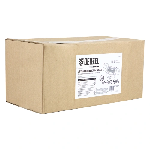 Лебедка автомобильная электрическая LB-4000, 4.5 т, 3.7 кВт, 12 В Denzel по ценам производителя в Екатеринбурге с доставкой по всей России