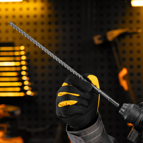 Бур по бетону, цельная крестовая пластина, 8x315 мм, SDS PLUS Denzel по ценам производителя в Екатеринбурге с доставкой по всей России