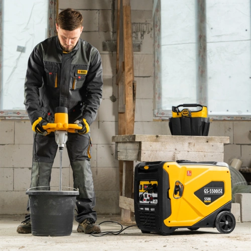Генератор инверторный GS-5500iSE, 5,5 кВт, 230 В, закрытый корпус,электростартер Denzel по ценам производителя в Екатеринбурге с доставкой по всей России