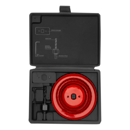 Набор кольцевых пил по дереву, 64-127 мм, 8 предметов Matrix по ценам производителя в Екатеринбурге с доставкой по всей России