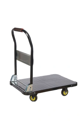 Тележка платформенная 600 кг TOR PH600 (720х470) со складной ручкой (пластиковые колеса 100 мм) купить в Москве с доставкой по всей России | ProtosMarket.ru