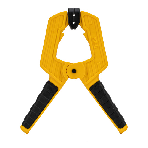 Струбцина клещеобразная, усиленная 80 х 60 мм, двухкомпонентные рукоятки Denzel по ценам производителя в Екатеринбурге с доставкой по всей России