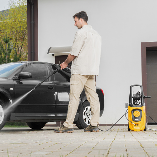 Моечная машина высокого давления R-170D, 2000 Вт, 170 бар, 360 л/ч, с барабаном Denzel по ценам производителя в Екатеринбурге с доставкой по всей России