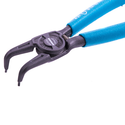 Съемник, 165 мм, для внешних стопорных колец (19-60 мм) изогнутые губки (разжим) Gross по ценам производителя в Екатеринбурге с доставкой по всей России