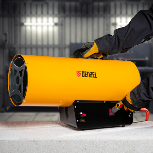 Газовая тепловая пушка GHG-50, 50 кВт, 1400 м3/ч, пропан-бутан Denzel по ценам производителя в Екатеринбурге с доставкой по всей России