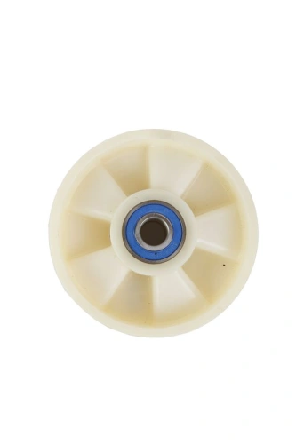 Колесо нейлоновое 160х50 мм с подшипником для тележек гидравлических JC/DF-III/DB/BFC по ценам производителя в Екатеринбурге с доставкой по всей России