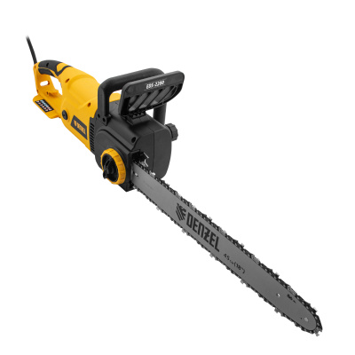 Пила цепная электрическая EDS-2200, 2.2 кВт,продольная, шина 45 см, шаг 3/8, паз 1.3 мм, 62 звена Denzel купить в Москве с доставкой по всей России | ProtosMarket.ru