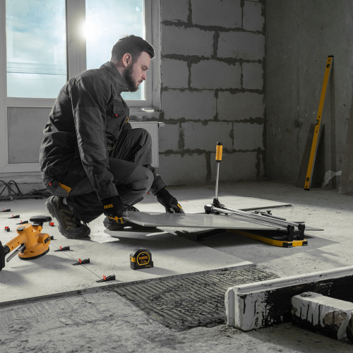 Плиткорез 600х14мм, цельнометал. напр., каретка на подш., стальная станина, рукоятка-пенал Denzel по ценам производителя в Екатеринбурге с доставкой по всей России