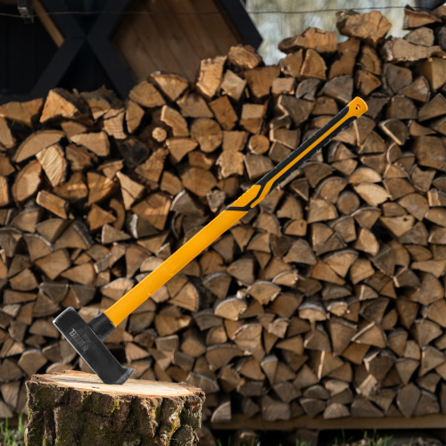 Колун-кувалда 4000 г, кованая, фибергласовая  рукоятка c TPR покрытием, 880 мм Denzel по ценам производителя в Екатеринбурге с доставкой по всей России