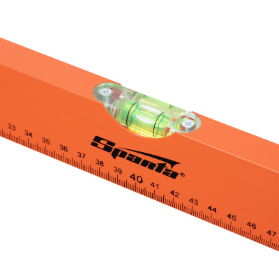 Уровень алюминиевый, 800 мм, 3 глазка, желтый, линейка Sparta по ценам производителя в Екатеринбурге с доставкой по всей России