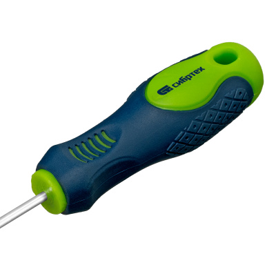 Отвертка, PH0 х 80 мм, CrV, двухкомпонентная рукоятка Сибртех по ценам производителя в Екатеринбурге с доставкой по всей России