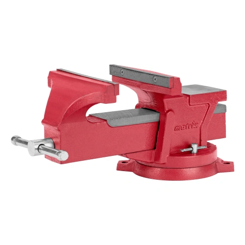 Тиски слесарные, 200 мм, поворотные, с наковальней Matrix по ценам производителя в Екатеринбурге с доставкой по всей России