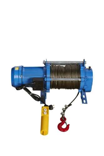 Лебедка электрическая  500 кг 100 м с канатом 220 В TOR KCD по ценам производителя в Екатеринбурге с доставкой по всей России