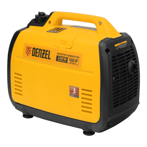 Генератор инверторный GT-2200iS, 2.2 кВт, 230 В, бак 4 л, закрытый корпус, ручной старт Denzel по ценам производителя в Екатеринбурге с доставкой по всей России