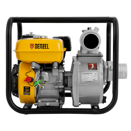 Мотопомпа бензиновая для чистой воды PX-80, 7 л.с, 3", 1000 л/мин, глубина 8 м, напор 30 м Denzel по ценам производителя в Екатеринбурге с доставкой по всей России