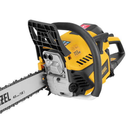 Пила цепная бензиновая DS-5218, шина 45 см, 52 см3, 3 л.с, шаг 0,325, паз 1,5 мм, 72 звена Denzel по ценам производителя в Екатеринбурге с доставкой по всей России