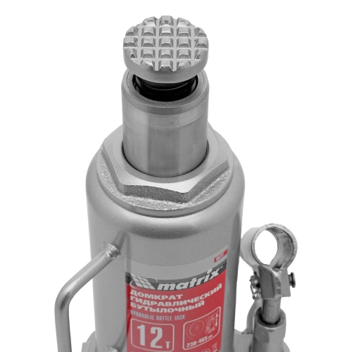 Домкрат гидравлический бутылочный, 12 т, высота подъема 230-465 мм Matrix по ценам производителя в Екатеринбурге с доставкой по всей России