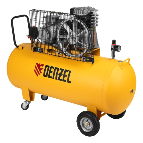 Компрессор воздушный BCI3000-T/200, ременный привод , 3.0 кВт, 200 литров, 530 л/мин Denzel по ценам производителя в Екатеринбурге с доставкой по всей России