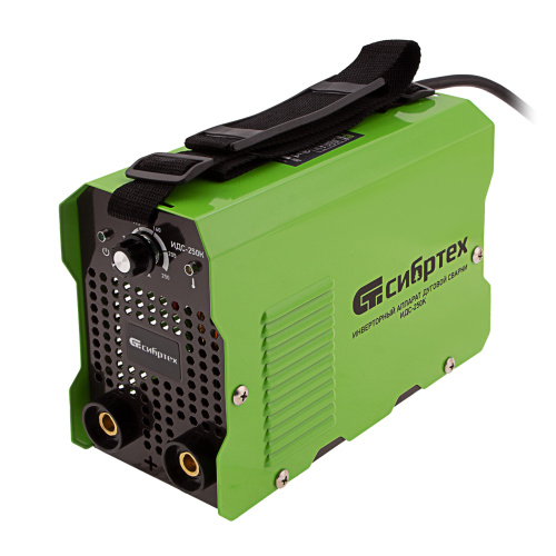 Инверторный аппарат дуговой сварки ИДС-250K, 250 А, ПВ 80%, диаметр электрода 1,6-5 мм Сибртех по ценам производителя в Екатеринбурге с доставкой по всей России