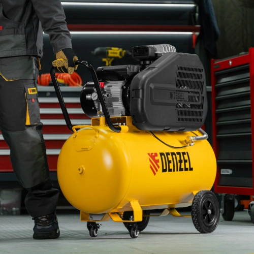 Компрессор воздушный рем. привод BCI 2200/100, 2,2 кВт, 100 литров, 420 л/мин Denzel по ценам производителя в Екатеринбурге с доставкой по всей России