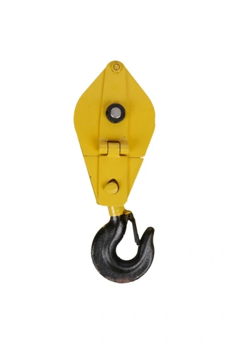 Блок монтажный однорольный с  крюком TOR 1 т с откидной щекой (K) по ценам производителя в Екатеринбурге с доставкой по всей России