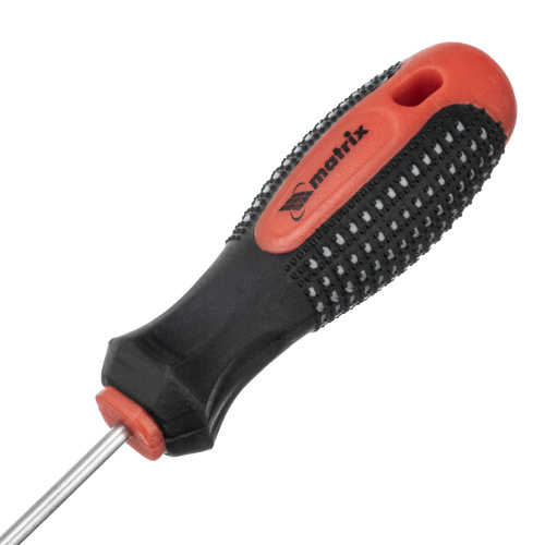 Отвертка Fusion, SL3 х 100 мм, CrV, трехкомпонентная рукоятка "Anti slip" Matrix по ценам производителя в Екатеринбурге с доставкой по всей России