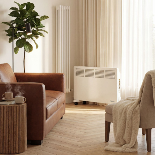 Конвектор электрический КМ-1500.2, 230 В, 1500 Вт, X-образный нагреватель, колеса, термостат MTX по ценам производителя в Екатеринбурге с доставкой по всей России