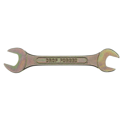 Ключ рожковый, 12 х 13 мм, желтый цинк Сибртех по ценам производителя в Екатеринбурге с доставкой по всей России