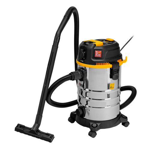 Пылесос строительный RVC30, 1400 Вт, бак 30 л, шланг 3 м, розетка с автосинхр. Denzel по ценам производителя в Екатеринбурге с доставкой по всей России