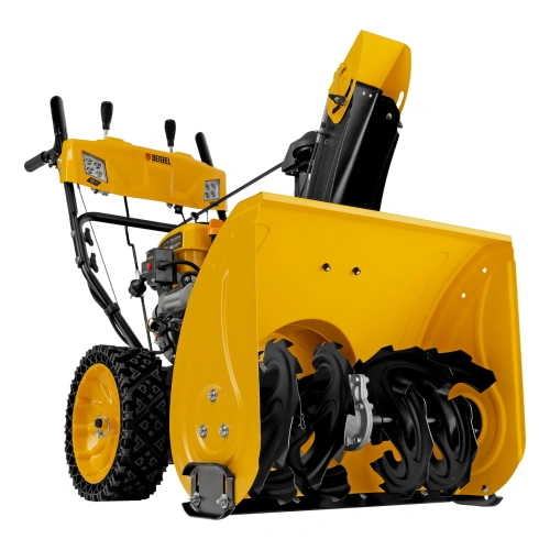 Бензиновая снегоуборочная машина SBM 610S PRO, 212 cc, электростартер, фара, обогрев Denzel по ценам производителя в Екатеринбурге с доставкой по всей России