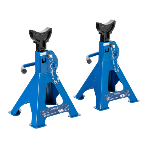 Подставки под автомобиль регулируемые, 3 т, H подъема 280-430 мм, 2 шт, Stels по ценам производителя в Екатеринбурге с доставкой по всей России