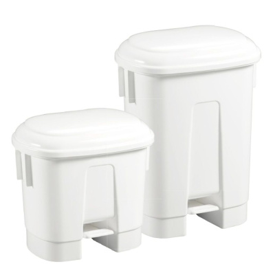 Контейнер пластиковый Filmop Sirius с педалью (белый, 30 литров ) купить в Москве с доставкой по всей России | ProtosMarket.ru