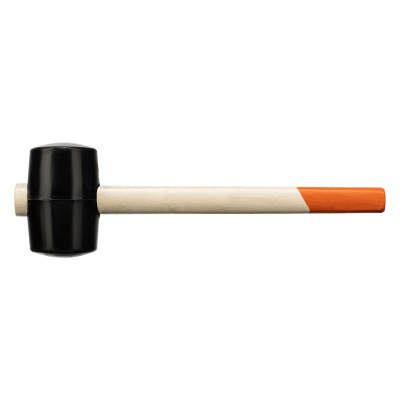 Киянка резиновая, 450 г, черная резина, деревянная рукоятка Sparta по ценам производителя в Екатеринбурге с доставкой по всей России