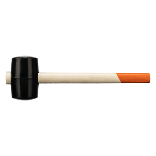 Киянка резиновая, 450 г, черная резина, деревянная рукоятка Sparta по ценам производителя в Екатеринбурге с доставкой по всей России