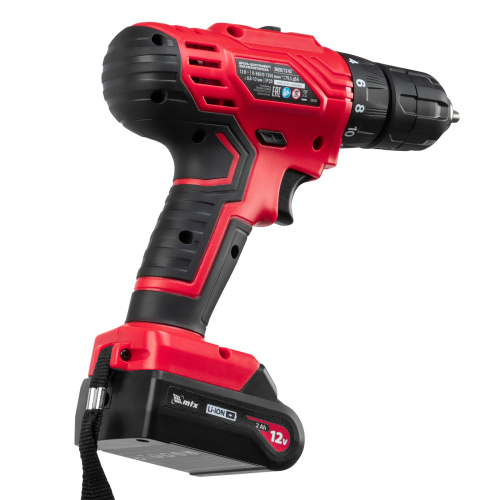 Дрель-шуруповерт аккумуляторная MCDL-12-02, Li-Ion, 12 В, 2 акк. MTX по ценам производителя в Екатеринбурге с доставкой по всей России