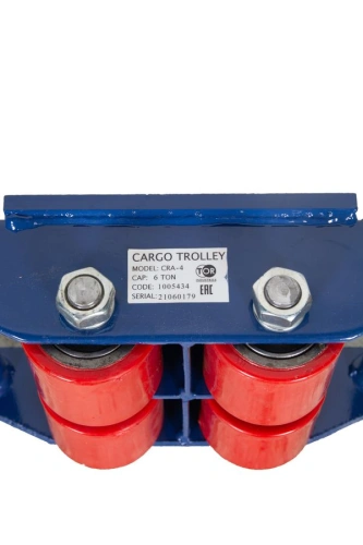 Роликовая платформа поворотная TOR CRA-4 г/п 6 т (без ручки) по ценам производителя в Екатеринбурге с доставкой по всей России