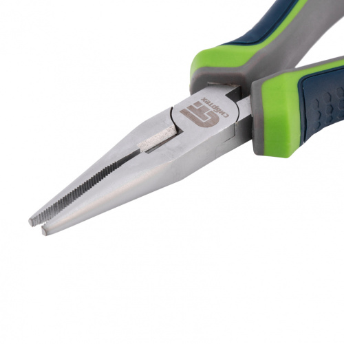 Длинногубцы прямые, 160 мм, трехкомпонентные рукоятки Сибртех по ценам производителя в Екатеринбурге с доставкой по всей России