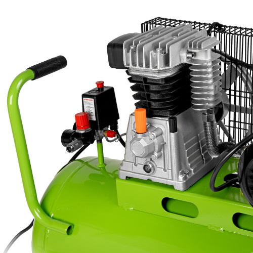 Компрессор воздушный КР-2200/100, 2.2 кВт, 350 л/мин, 100 л, ременной привод, масляный Сибртех по ценам производителя в Екатеринбурге с доставкой по всей России